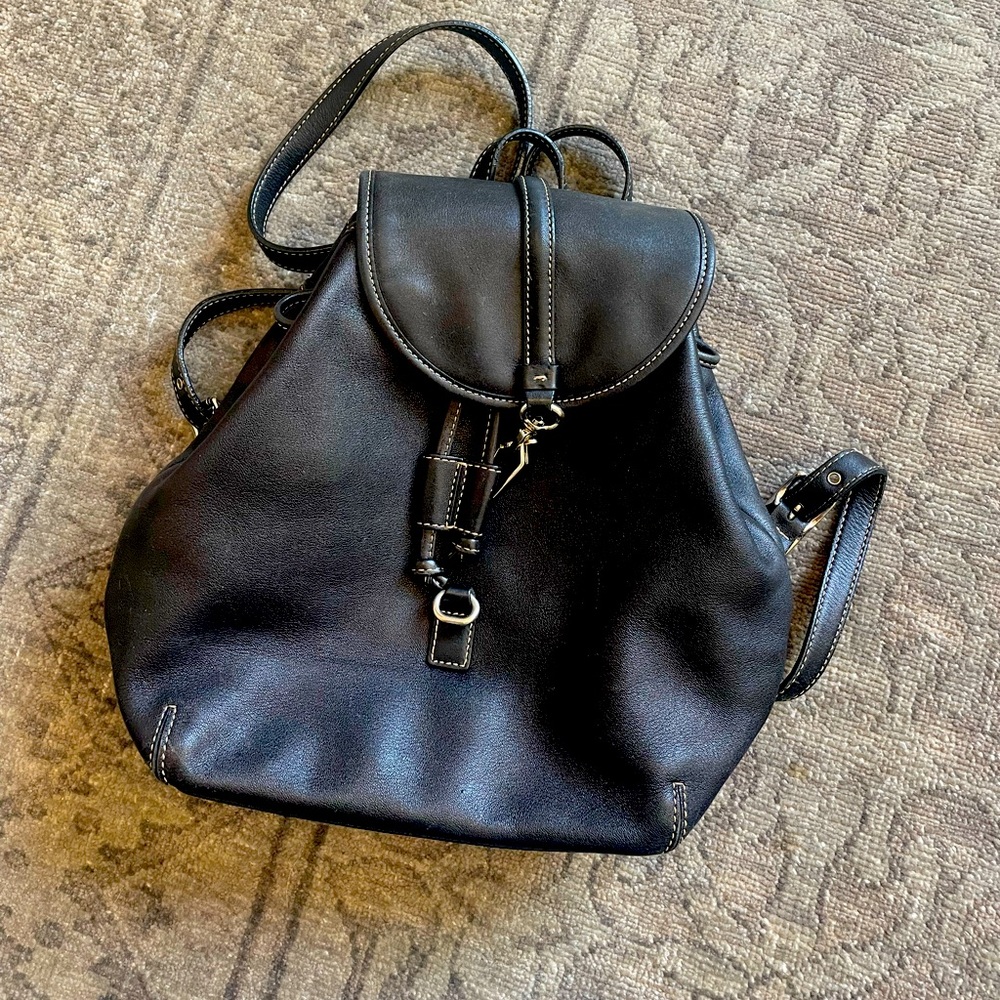 Black COACH mini backpack 🖤
